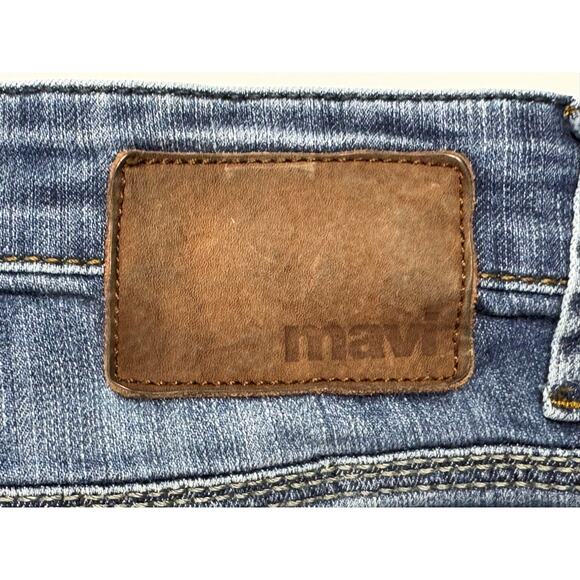 Mavi Men's Zack Low Rise Easy Straight Leg Blue Denim Jeans - Size 31x29 - Picture 5 of 9